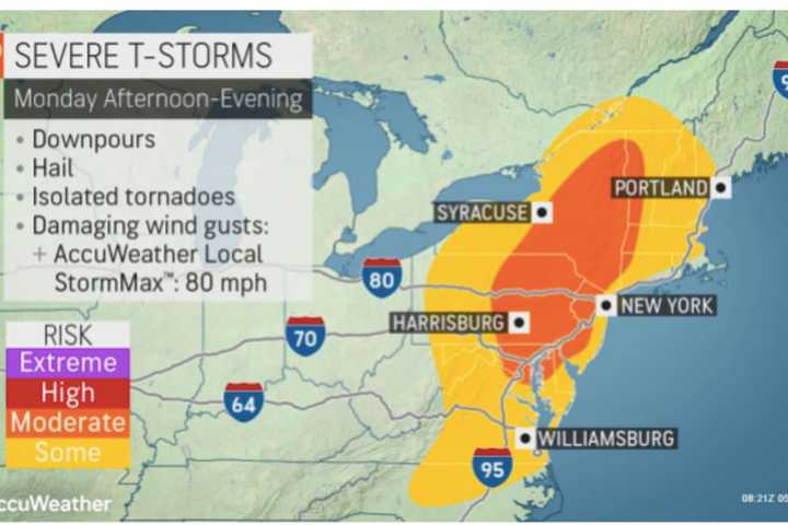 Gusty Storms With Strong Winds Could Cause Power Outages, Central Hudson Warns