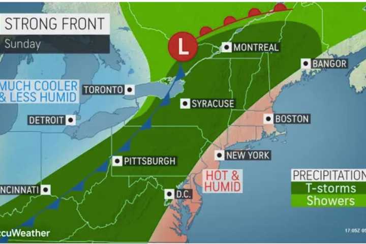 Severe Storms Will Sweep Through Northeast, Leading To Big Change In Weather Pattern