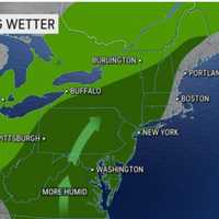 <p>Getaway day for the Memorial Day Weekend on Friday, May 27 will be a wet one.</p>