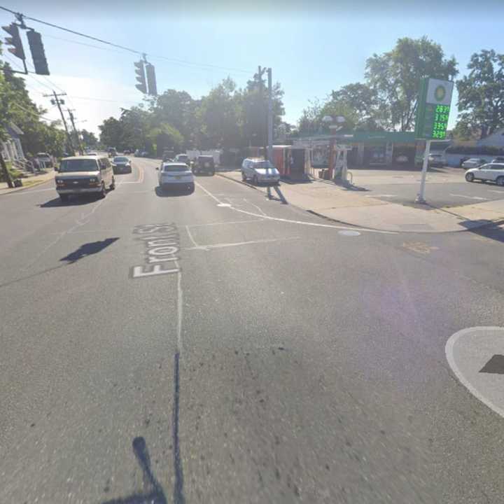 Front Street and Chester Street in Uniondale.