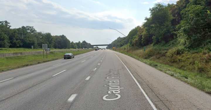 Mile marker 64.5 on Interstate 81.