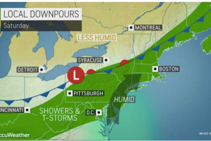 Here's Time Frame For Strong To Severe Storms With 60 MPH Wind Gusts, 1-Inch Hail, Lightning