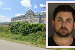 $10K Damage At PA Hotel By Ohio Businessowner Who Stuffed Linens In Toliet, Smashed TV: Police