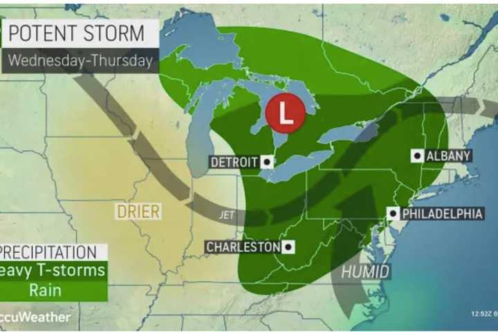 Here's New Time Frame For Round Of Scattered Storms On Track For Region