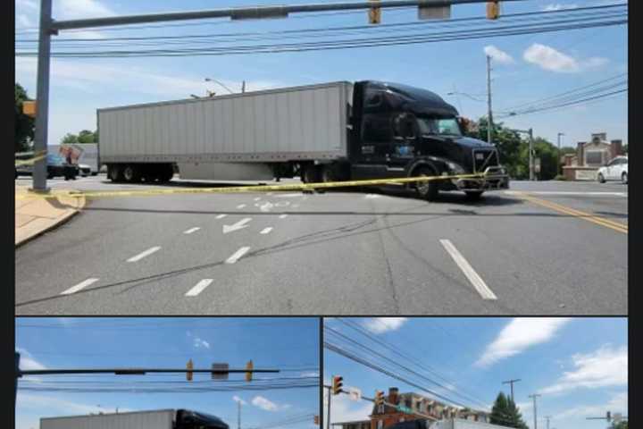 'Hazmat Situation' Involving Tractor-Trailer Closes Major Roads In Lancaster: Police