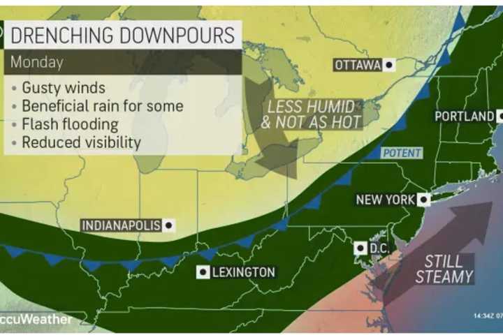 Here's When New Round Of Thunderstorms, Drenching Downpours Will Bring Relief From Heat