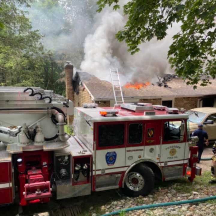 The house fire in the 7100 block of Chambershill Road, Middletown