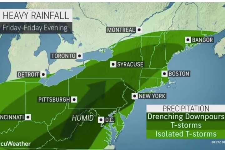 Widespread Round Of Storms Will Bring Gusty Winds, Drenching Downpours To Region