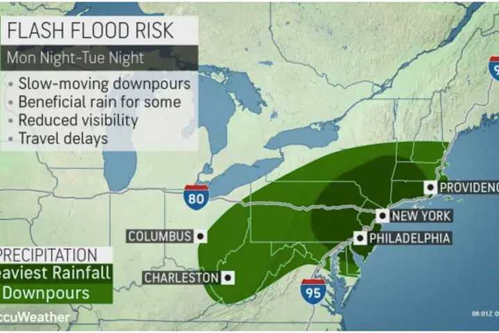 Here's When To Expect Heaviest Rainfall From Storm System Moving Through Region