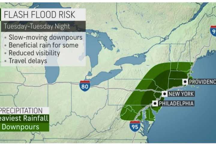 Super Soaker: Slow-Moving Storm System Brings Drenching Downpours, Flooding To Region