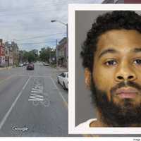 <p>The 500 block of West Market Street in York and the suspected shooter, Tyrell Christian.</p>