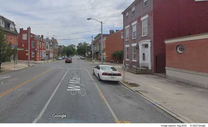 The 500 block of West Market Street in York.