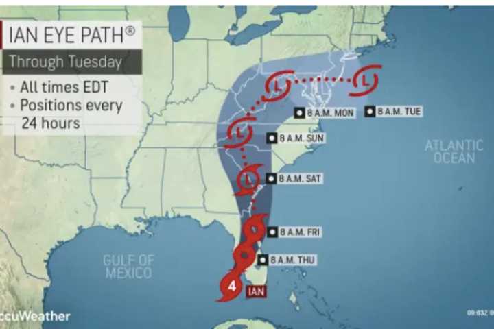 Hurricane Ian Nears Category 5 Status As It Takes Aim On US, Projected Path Changes