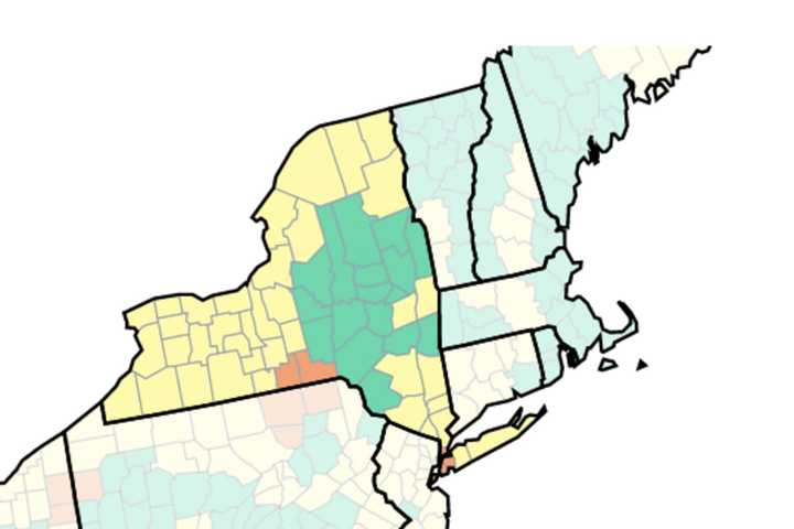 COVID-19: CDC Now Recommending Indoor Mask-Wearing In These NY Counties