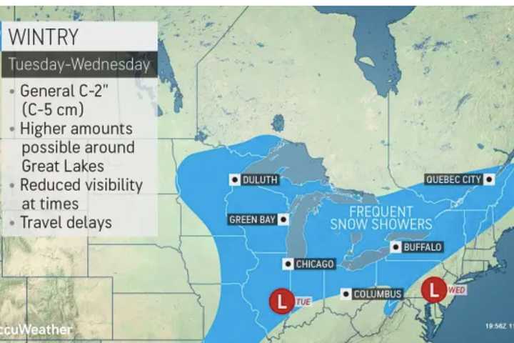 Here's Latest On Arrival Of Colder Air Mass That Could Bring Snow To Parts Of Region