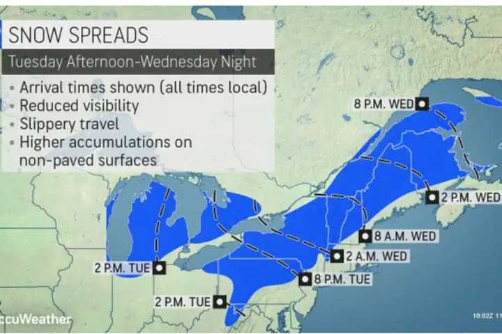 Here's Time Frame For Winter-Like Storm Bringing Mix Of Sleet, Rain, Accumulating Snow