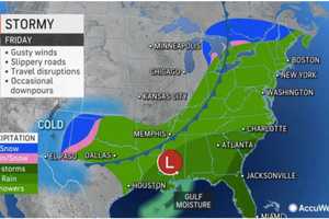 Here's Latest Timing For Post-Thanksgiving Day Storm Bringing Rain, Gusty Winds To Region