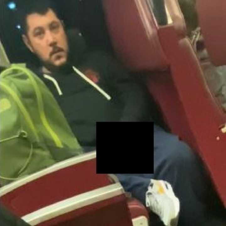 Police are asking the public to help them identify a man who exposed himself on an MBTA commuter train last month.