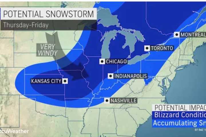 Eye On The Storm: These Areas Are Expected To See Accumulating Snow, Poor Travel Conditions