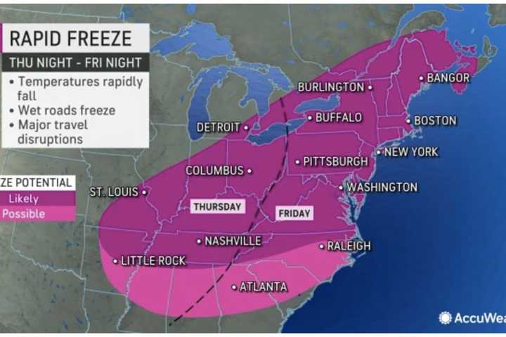 Storm With Heavy Rain, Strong Winds Will Be Followed By Rapid Freeze: Here's What's Coming