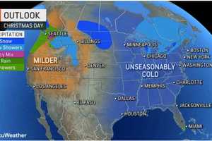 After The Storm: Bitter Cold For Christmas Eve, Xmas Day Before Big Change In Weather Pattern