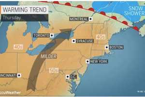 Here's When You'll First Feel Dramatic Warm-Up In Temperatures Heading Into New Year