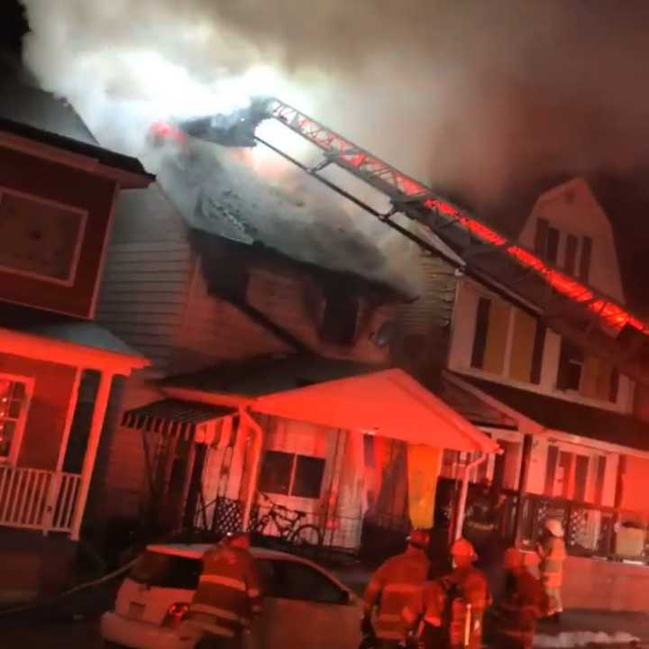 House fire in the 100 block of East 5th Avenue in Altoona.