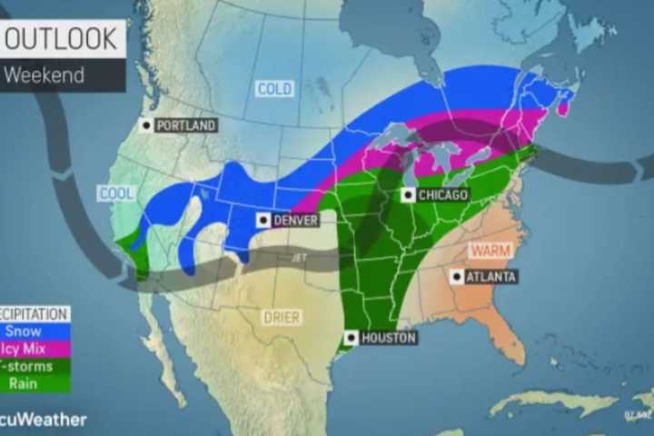 Lion Of Winter Brings Biting Chill Back To Pennsylvania Before Soggy Sunday