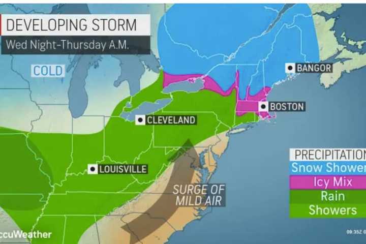 Timing Shifts For Cross-Country Winter Storm On Track For Northeast