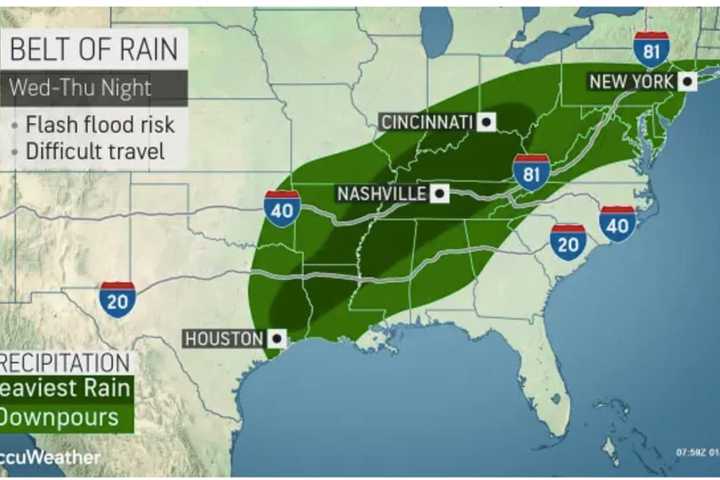 New Storm Takes Aim On Region: Here's Latest Projected Timing