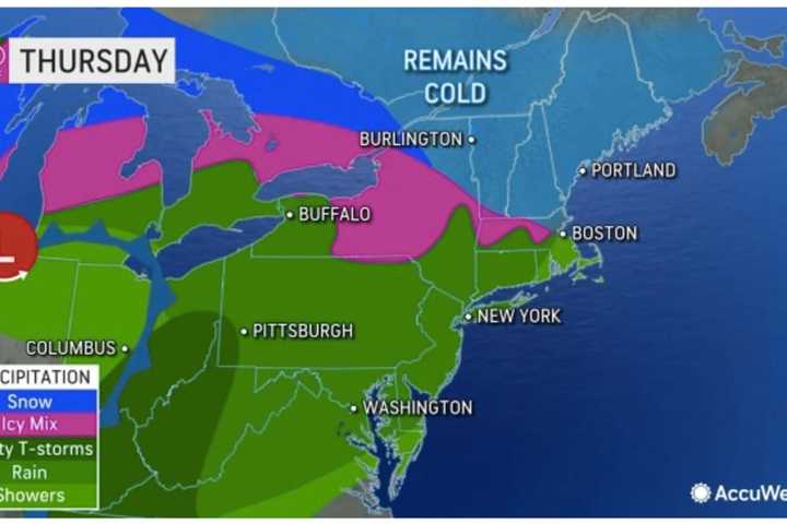 Eye On The Storm: Complex System Will Bring Mix Of Rain, Sleet, Snow