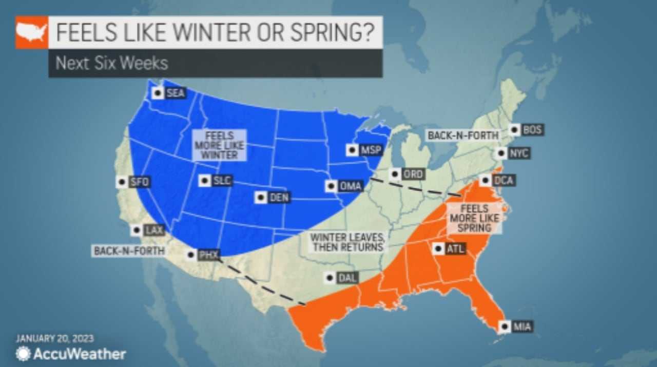 Meteorologists (Not Groundhog) Share Spring Forecast For MidAtlantic