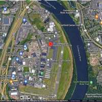 Plane Slides Off Runway At Hartford-Brainard Airport