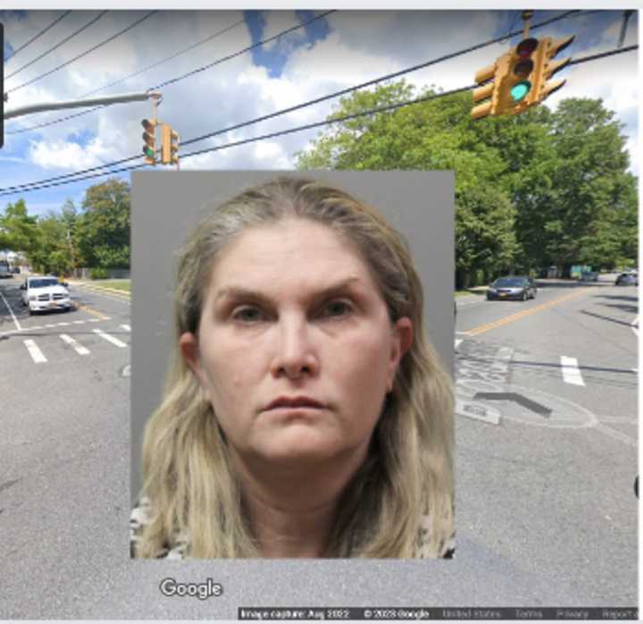 Rockaway Turnpike near Broadway; The woman charged, Rachael Hess.