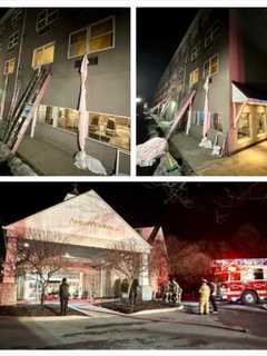 Sheets Tied Together To Escape Amish View Inn Fire, Injuring Three— Including Firefighter: FD