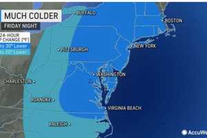 Separate Snow Chances Coming After Big Drop In Temperatures