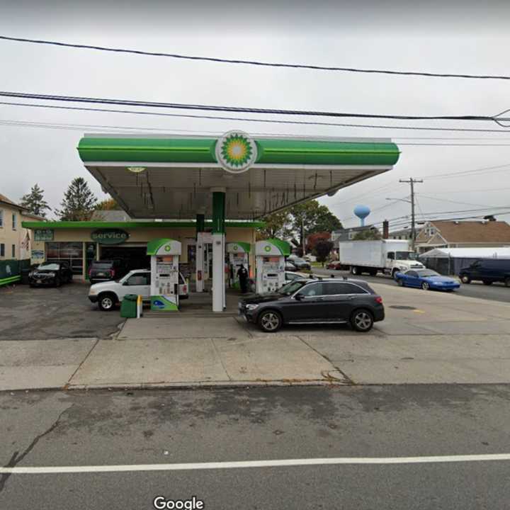 The BP gas station in Franklin Square at 740 Hempstead Turnpike.