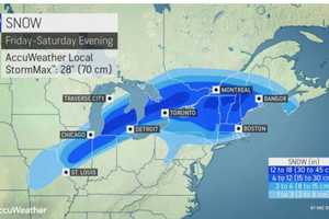 Here Are Updated Snowfall Projections For New Winter Storm Headed To Northeast