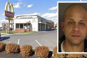 Patrol Car Nearly Hit By Trucker Fleeing After Peeing In PA McDonald's Drive-Thru, Police Say