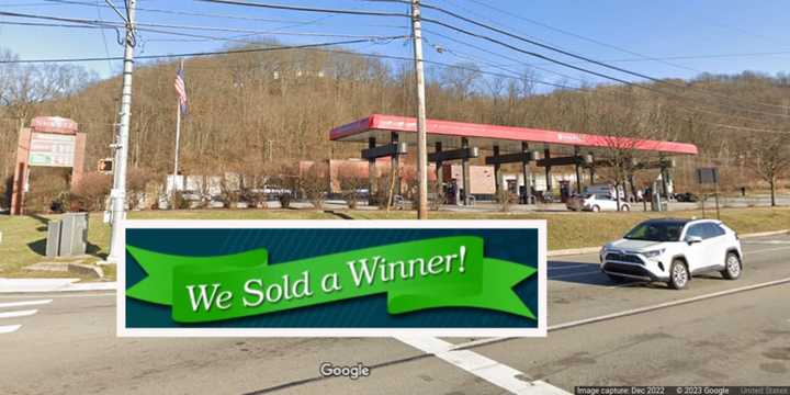 The Sheetz where the winning lottery ticket sold.