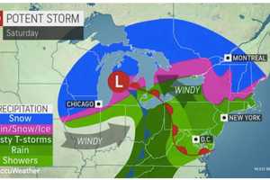 Storm Will Bring Rainy, Raw Conditions With Sleet, Snow Farther North: Here's Latest Timing