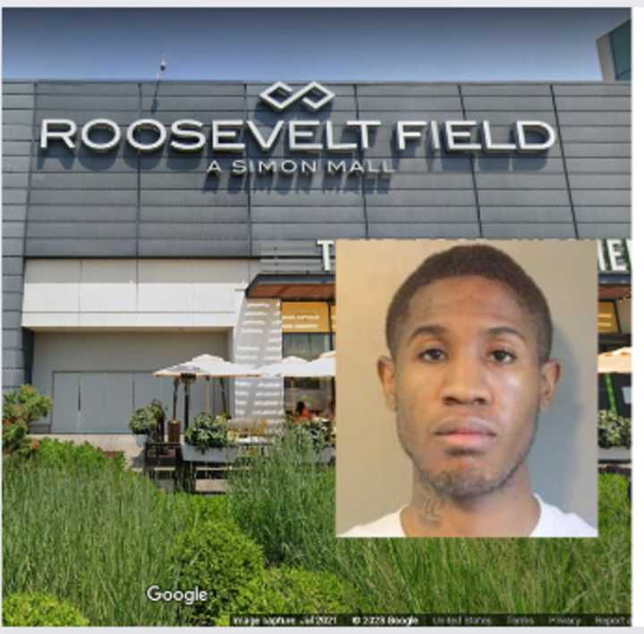 Roosevelt Field Mall; The suspect, Dwight Clermont.