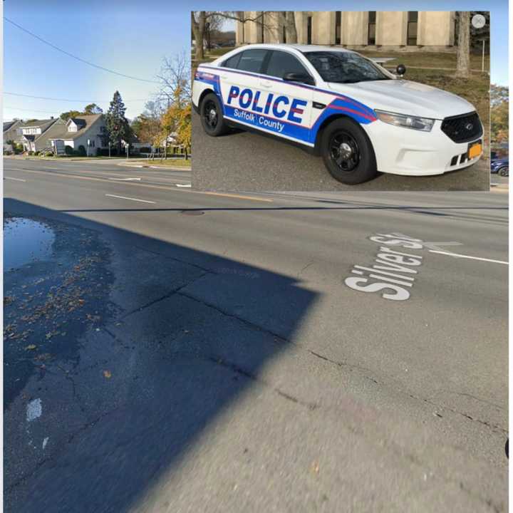 Silver Street and Medford Avenue in Patchogue.