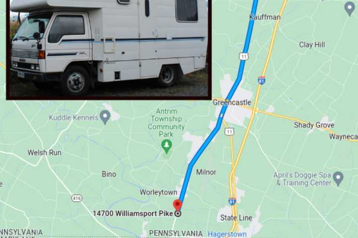 MD Man In RV Flees PA State Police: Affidavit