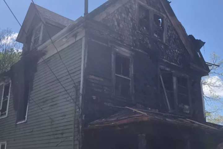 Family Of 7 Displaced, Cat Killed As Massive Blaze Rips Through Morristown Home