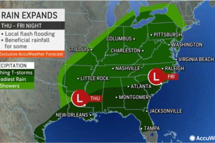Separate Storms On Track For Both Start, End Of Weekend: Here's What's Coming