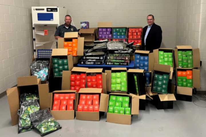 $360K Of THC Heading To NJ From California Seized At Warehouse PA: Authorities