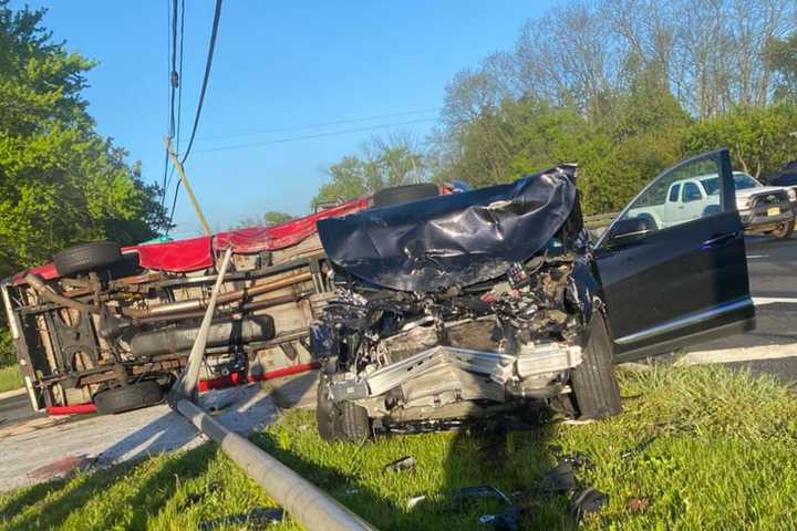 One Injured In Crash At Route 202 Intersection