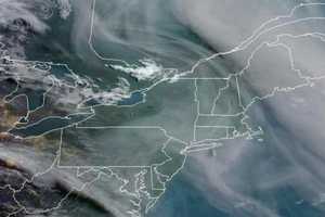 Smoke From Canadian Wildfires Causing Hazy Skies In Much Of Northeast