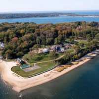 <p>A look at the estate on Centre Island in Oyster Bay.</p>